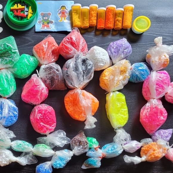 Assorted Multicolor Fuse Beads for Kids Crafts - Picture 7 of 9